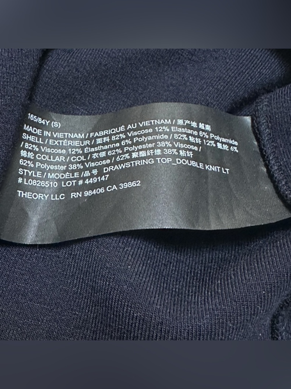 Theory Drawstring Pullover In Double-Knit Jersey … - image 4